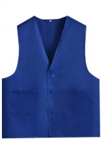 SKV008 manufacturing volunteer vest vest design volunteer vest net color volunteer vest jacket center detail view-3